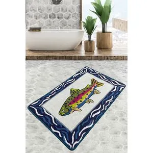 Pescado Multicolor Bathmat