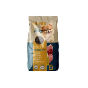 PET PRO BABY suva hrana za štence i malde pse svih rasa sa piletinom, govedinom i svinjetinom 12kg
