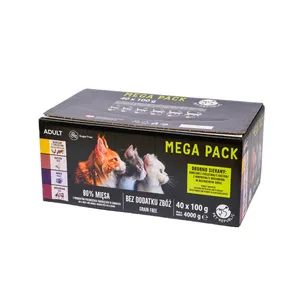 PET REPUBLIC Kesice  40x100g – Ukusni obroci za mačke svih rasa (piletina, teletina, pačetina, ću...