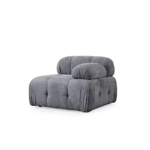 Petite 1R - Grey Grey 1-Seat Sofa
