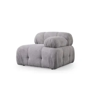 Petite 1R - Light Grey Light Grey 1-Seat Sofa