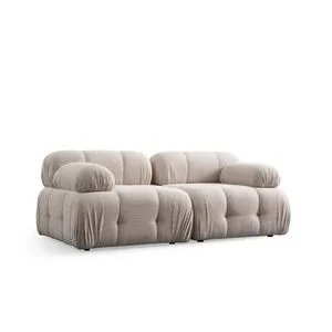 Petite 2 - Cream Cream 2-Seat Sofa