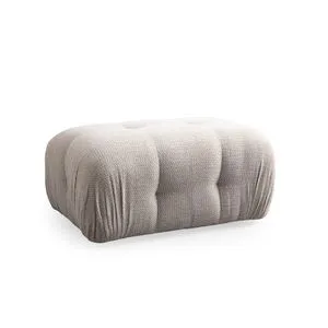 Petite - Cream Cream Pouffe