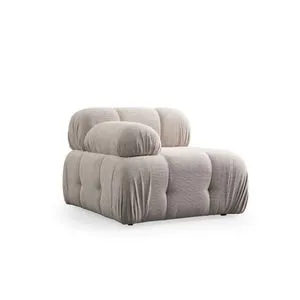 Petite L1 - Cream Cream 1-Seat Sofa