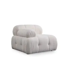 Petite L1 - White White 1-Seat Sofa
