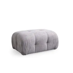 Petite - Light Grey Light Grey Pouffe