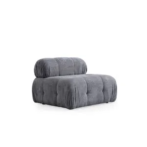 Petite O1 - Grey Grey 1-Seat Sofa