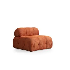 Petite O1 - Orange Orange 1-Seat Sofa