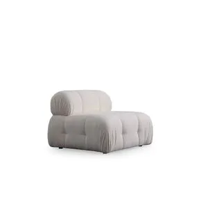 Petite O1 - White White 1-Seat Sofa