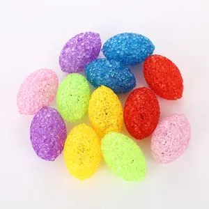 PetJungle igračka za mačke kristalno jaje sa zvoncetom 5x3 cm
