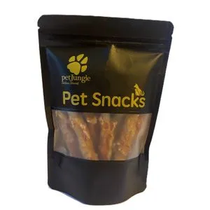 PetJungle poslastica pileći štapići sa goveđom kožom 100 g