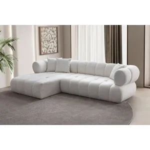 Petra Leva - Bela Ugaona Sofa