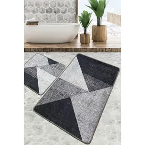 Phell v2 Grey Bathmat Set (2 Pieces)