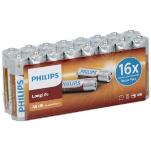 Philips Longlife Baterija R6AA (116)