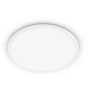 Philips superslim cl550 bela plafonska svetiljka 15w 4000lm ip44