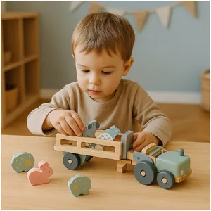 PHOOHI Drveni kamion za životinje