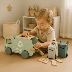 PHOOHI Drveni kamion za reciklažu