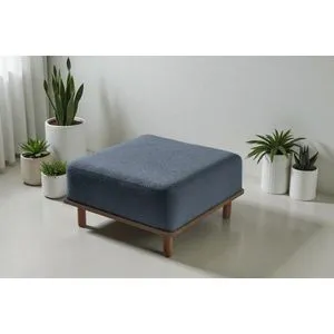 Pia - Blue Blue Pouffe
