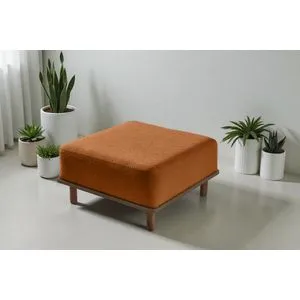 Pia - Orange Orange Pouffe
