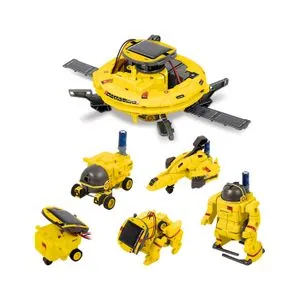 PicassoTiles solarni robot 6 u 1 svemirski STEM set