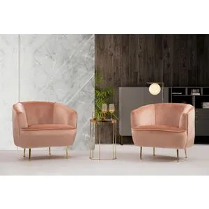 Piccoli (Bony) Pink Wing Chair