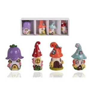 Pilirezin kućice 5cm set/4 046666