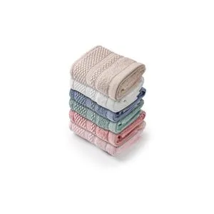Piramit 1 Multicolor Wash Towel Set (6 Pieces)