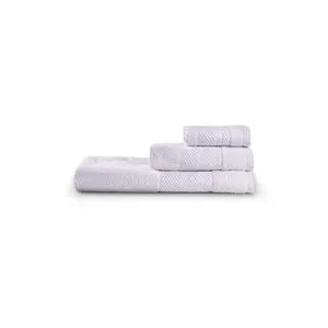 Piramit - Grey Grey Towel Set (3 Pieces)