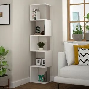 Piri - White, Light Mocha White
Light Mocha Bookshelf