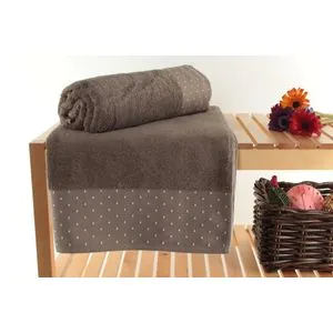 Pitircik - Brown Brown
White Bath Towel Set (2 Pieces)