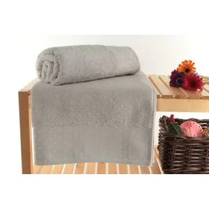 Pitircik - Set Peškira u Svetlo Sivoj i Beloj (2 Komada)