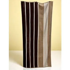 Plažni peškir "Coffee Stripes" – 83x180 cm, 100% pamuk B3
