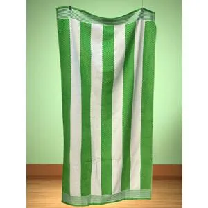 Plažni peškir "Lime Stripe" 160x83 cm – 100% pamuk A12