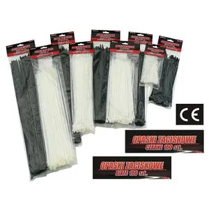 PLASTIČNE VEZICE CRNE 100/2.5 100KOM