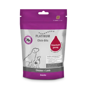 Platinum Click-Bits Chicken/Lamb - 150 g