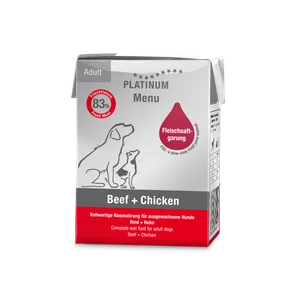 Platinum Menu Beef & Chicken 185 g
