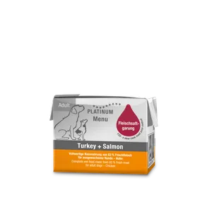 Platinum Menu Turkey & Salmon 90 g