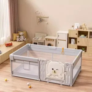 Playime Ogradica za bebe sa vratancima 120x180 cm 