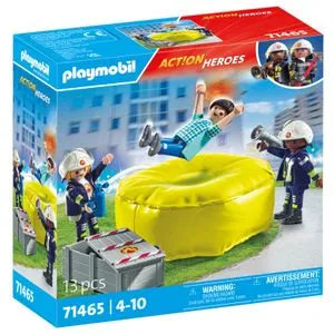 Playmobil Action Heroes Vatrogasci-vazdušni jastuk
