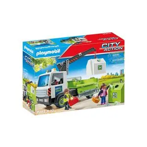PLAYMOBIL City action Kamion za reciklažu stakla