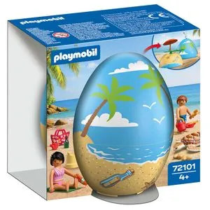 PLAYMOBIL Jaje set Odmor na plaži 72101