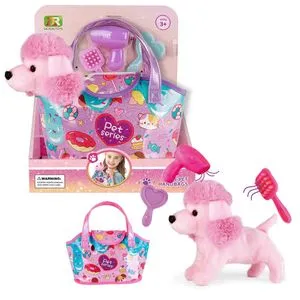 Plišana kuca u torbici