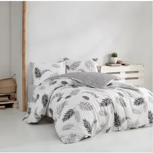 Plume - Grey Grey
White Ranforce Single XL Quilt Cover Set (DE)