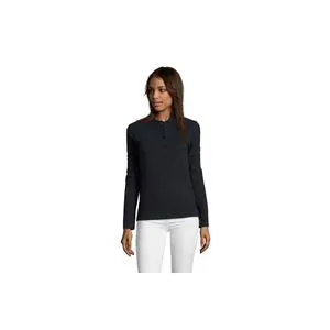 PODIUM ženska polo majica sa dugim rukavima - Teget, XL