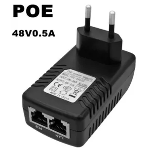 POE-INJ-4805 Gembird 48V/0.5A 24W, POE adapter Injector 100mbps sa 2x RJ45, 100m