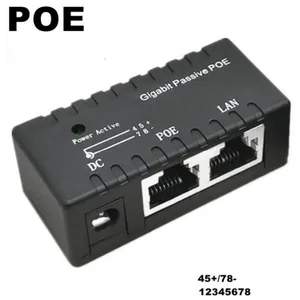 POE-INJ-4811 Gembird 48V/1A 130W, 1000mbps Passive POE injector od 5~48V, konektor 5.5x2.1mm