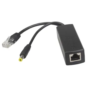 POE-INJ-4812 Gembird Extender 48V POE spiter kabl(RJ45 input 44V-57V), output 12V/1-2A, 100m