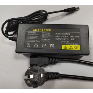 POE-INJ-5212 Gembird 52V/1.25A 130W POE injector od 5~52V, 4C, konektor 5.5x2.1mm