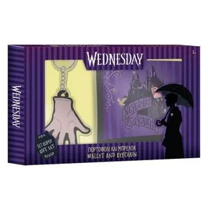Poklon Set Wednesday 503600 Novčanik I Privezak Sy