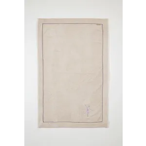 Pokrivač Od Frotira Sa Vezom Balerina 80x120cm